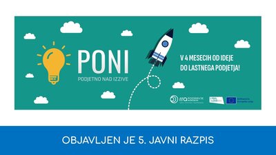 Začetek prijav za 5. skupino programa PONI Podravje