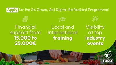 Odprt je javni razpis: Go Green, Get Digital, Be Resilient