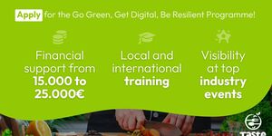 Odprt je javni razpis: Go Green, Get Digital, Be Resilient