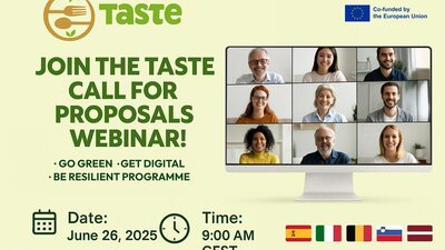 Vabilo na informativni webinar: Go Green, Get Digital, Be Resilient