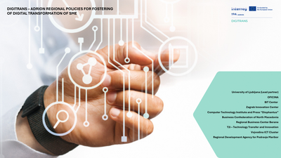 Projekt DIGITRANS objavil transnacionalno poročilo o stanju digitalizacije MSP