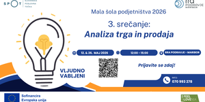 SPOT Mala šola podjetništva: 3. srečanje - Analiza trga in prodaja