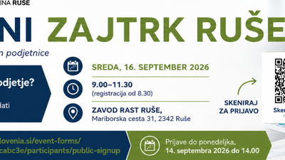 POSLOVNI ZAJTRK RUŠE: »Kako zdravo je vaše podjetje?«