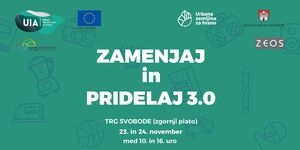 Prinesi in zamenjaj – tudi mi smo del evropskega tedna zmanjševanja odpadkov