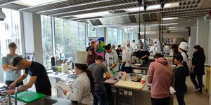 Delavnice za mlade v okviru projekta Food Wave